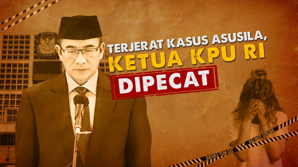 Terjerat Kasus Asusila, Ketua KPU RI Dipecat