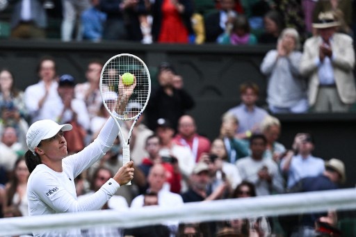 Dia belum pernah kalah dalam satu pertandingan pun di WTA Tour sejak Grand Prix Tenis Porsche pada pertengahan April.
