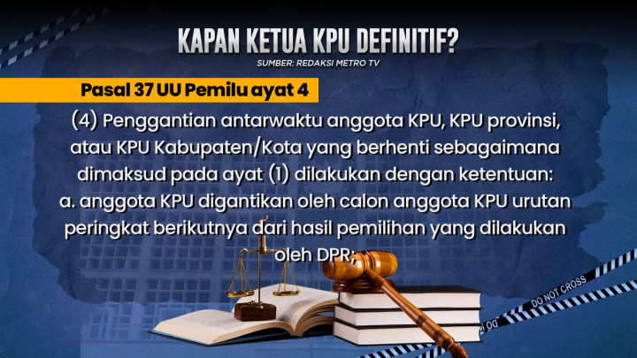 Ketua KPU Dipecat, Siapa yang Menjabat?
