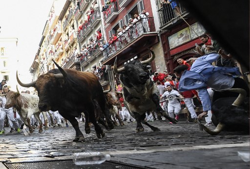 Enam orang terluka dalam festival lari banteng tradisional tahunan 'San Fermin' di Spanyol. Satu peserta terluka tusuk, sementara lima lainnya menderita luka memar. Festival berlangsung dari 6 Juli hingga 14 Juli mendatang.