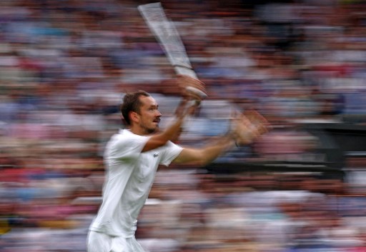 Medvedev di semifinal akan menghadapi pemenang antara juara bertahan Carlos Alcaraz melawan Tommy Paul.