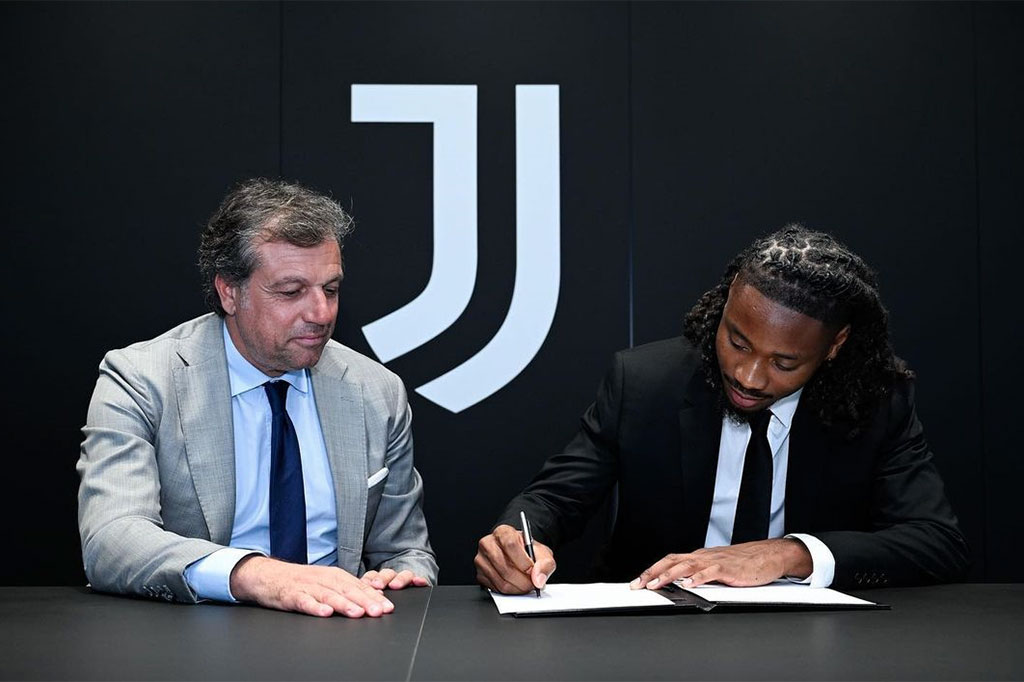 Gelandang Prancis Khephren Thuram mengikuti jejak ayahnya, Lilian Thuram, untuk bergabung dengan Juventus dari klub Liga Prancis, Nice, pada Rabu, 10 Juli 2024 waktu setempat.