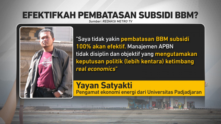 Rencana Pembatasan BBM Bersubsidi pada 17 Agustus