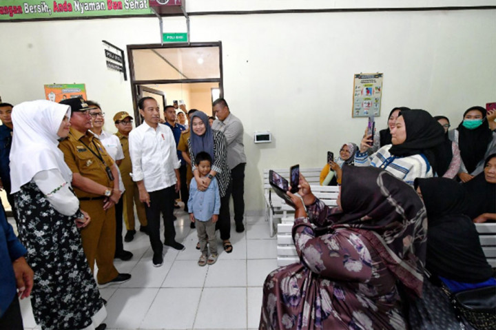 Kunjungan ini merupakan bagian dari agenda kerja Presien untuk memastikan peningkatan pelayanan kesehatan di daerah.