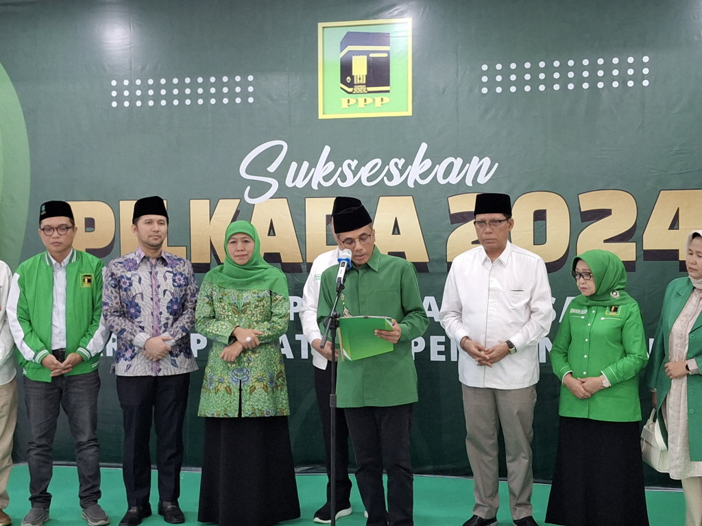 Diketahui, selain PPP ada Partai Demokrat, Partai Gerindra, Partai Amanat Nasional (PAN), Partai Golkar, dan Partai Solidaritas Indonesia (PSI) yang telah mengusung Khofifah-Emil dalam Pilgub Jatim 2024.