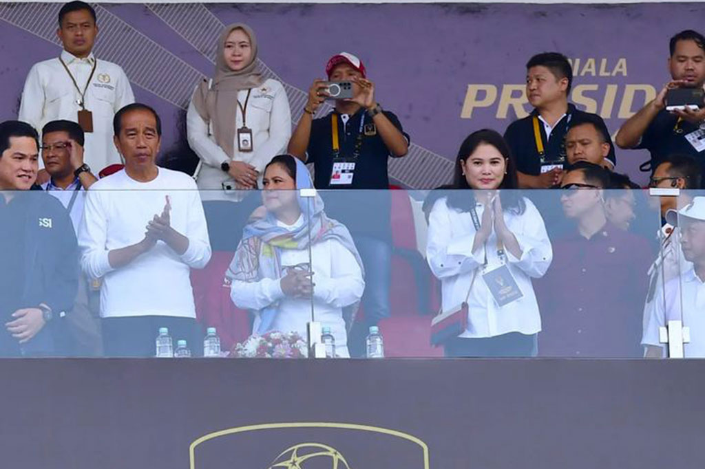 Presiden menyebutkan bahwa banyaknya kompetisi sepak bola, baik di tingkat lokal, seperti kompetisi sekolah sepak bola (SSB), tingkat nasional seperti Liga 1 dan Liga 2 hingga tingkat Asia, seperti AFC dan sedunia oleh FIFA.