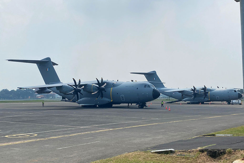 Misi Pegasus Prancis kembali mampir ke Indonesia. Misi ini membawa tujuan memperkuat kerja sama pertahanan Prancis dengan negara-negara mitra di kawasan Indo-Pasifik. Misi Prancis ini membawa pesawat A-400 M, Rafale, dan MRTT. 