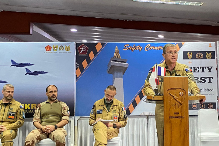 Jenderal Guillaume Thomas mengatakan, tujuan misi ini untuk mengembangkan kemitraan operasional, kepercayaan dan kerja sama, serta memperluas jaringan kemitraan dengan negara-negara seperti Indonesia.