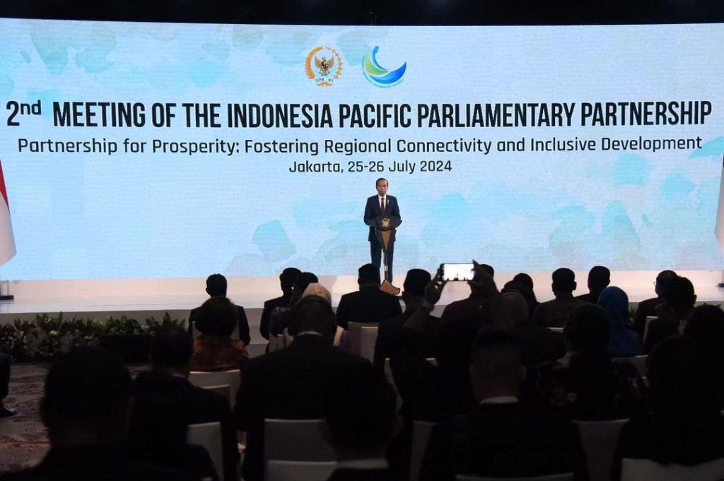 Presiden Joko Widodo (Jokowi) mengatakan kerja sama antar-parlemen dapat dimanfaatkan untuk mencari solusi bersama atas berbagai persoalan yang terjadi di kawasan Asia-Pasifik.