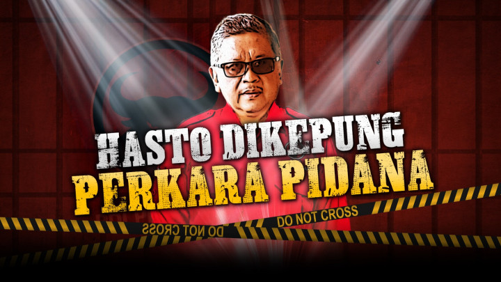 Hasto Dikepung Perkara Pidana