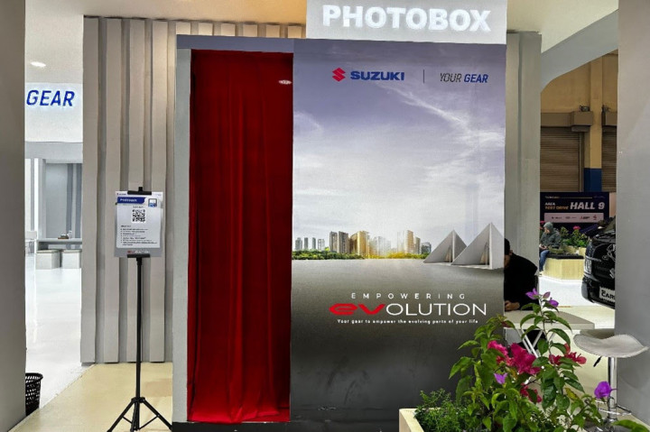 Lengkapi koleksi photobox di GIIAS 2024 dengan hadir di booth Suzuki yang berlokasi di hall 8, ICE BSD City.