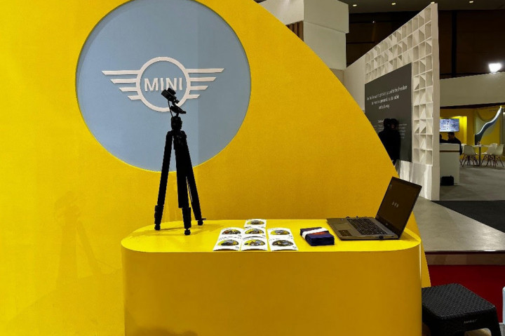 Booth MINI akan melengkapi momen kunjungan ke GIIAS 2024 dengan menghadirkan photo 360. 