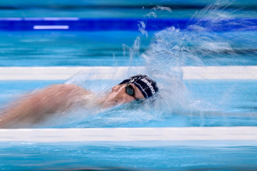 Perenang Jerman Lukas Maertens menyabet medali emas 400m gaya bebas putra Olimpiade Paris 2024 setelah Minggu, 28 Juli 2024 dini hari WIB finis pertama dalam final nomor ini.