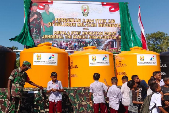 Peresmian titik air ini dipusatkan di Kampung Timorana, Desa Manusak, Kecamatan Kupang Timur, Kabupaten Kupang, Nusa Tenggara Timur, Selasa, 29 Juli 2024, yang ditandai dengan penekanan tombol untuk mengalirkan air dari keran untuk dinikmati bersama oleh masyarakat.