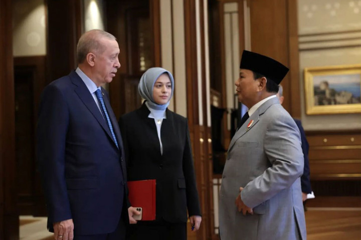 Dalam pertemuan itu, Presiden Erdogan juga kembali mengucapkan selamat secara langsung kepada Prabowo atas kemenangannya pada Pilpres 2024.
