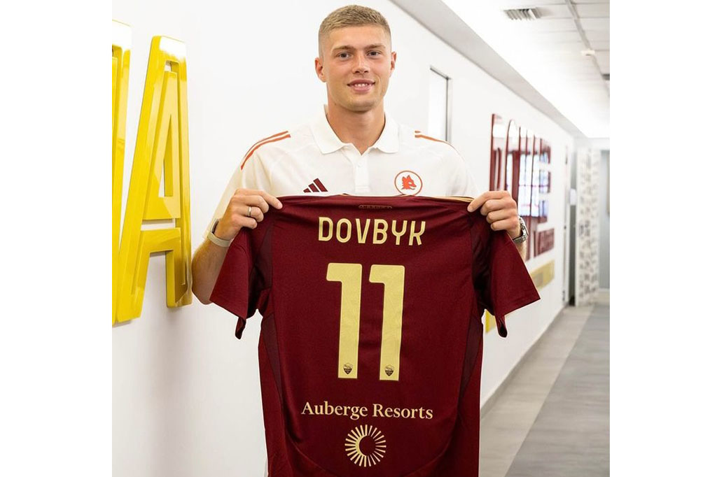 AS Roma resmi mendatangkan top skor LaLiga musim lalu, Artem Dovbyk dari Girona FC dengan nilai transfer sebesar 30.5 juta euro atau setara Rp538 miliar.