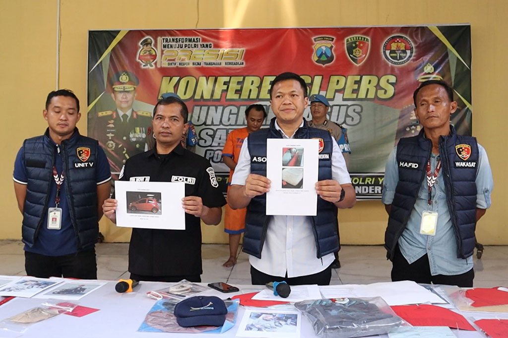 BP, 28, harus berurusan dengan polisi setelah dilaporkan korbannya DF, 26, melakukan penganiayaan. Tidak hanya menganiaya, pelaku yang mengaku anggota Buser Polda itu juga merusak mobil korban. 