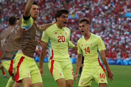 Fermin kembali berperan penting untuk gol kedua Spanyol, kali ini sebagai pemberi assist ke sang pencetak gol Juanlu Sanchez.