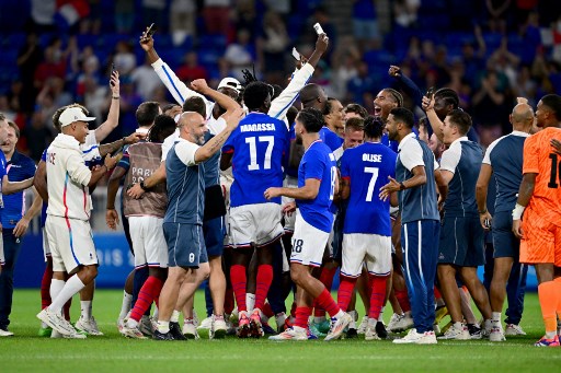 Tuan rumah Prancis melaju ke babak final Olimpiade Paris 2024 setelah menekuk Timnas Mesir U-23 3-1 pada babak semifinal di Stadion Decines-Charpieu, Lyon, Selasa, 6 Agustus 2024 dini hari WIB.