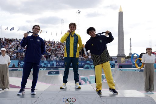 Tom Schaar dari AS memenangi medali perak dengan skor putaran kedua 92,23, dan Augusto Akio dari Brasil mendapatkan perunggu dengan 91,85.