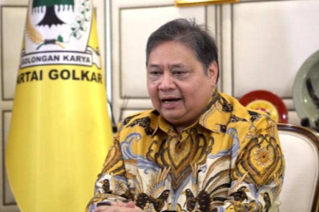 Airlangga Hartarto resmi mengundurkan diri dari kursi Ketua Umum Partai Golkar. Hal ini disampaikan Airlangga dalam sebuah video yang diterima Medcom.id.