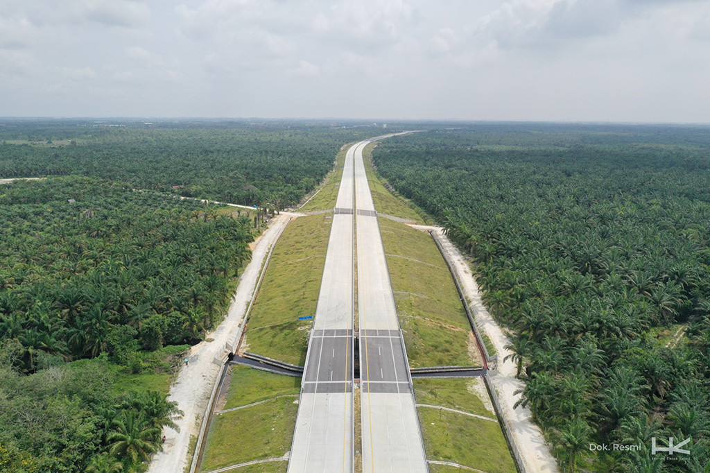 ?Saat ini, 9 km sisa ruas jalan tol tersebut telah rampung dan dilakukan Provisional Hand Over (PHO) atau Serah Terima Pertama pada awal tahun 2024 lalu. Jalan tol ini akan dioperasikan dan berfungsi sebagai penghubung proyek Jalan Tol Lingkar Pekanbaru, yang merupakan bagian dari pembangunan Jalan Tol Trans Sumatra (JTTS) Tahap II, dengan target akhir tahun 2024.