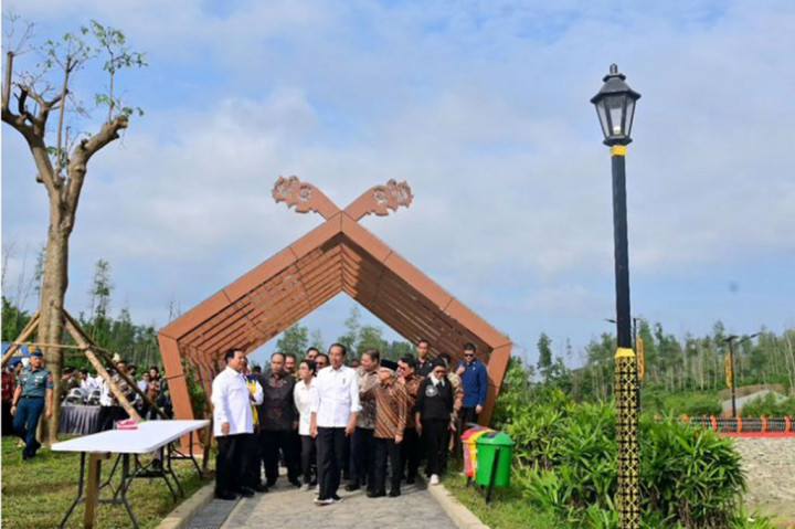 Kepala Negara mengatakan bahwa ia ingin semua jajarannya merasakan udara pagi di IKN yang bersih dan sehat. Presiden menyebut kualitas udara (air quality index) di IKN saat ini cukup rendah yaitu berada di angka 6 dari maksimal 50. “Di sini memang udaranya sangat segar, fresh, dan bersih, dan itu bagus untuk kesehatan, untuk usia,” ucap Presiden.