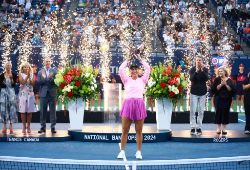 Pegula mengatakan senang bisa memenangi gelar di kedua kota asal acara tersebut, Montreal dan Toronto, yang dekat dengan kampung halamannya di Buffalo, New York.
