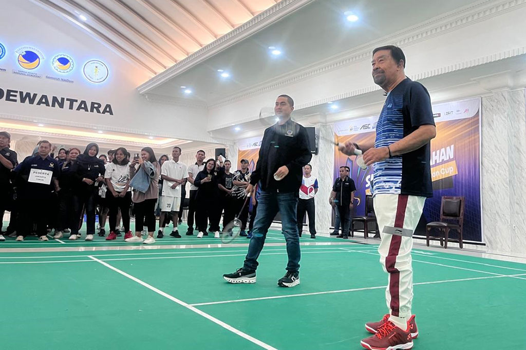 Gubernur ABN, I.G.K Manila saat membuka turnamen ini mengatakan bahwa tujuan digelarnya 'Smash Perubahan! NasDem Jakarta Badminton Cup' adalah untuk menjaga silaturahmi dan menjadi sehat.