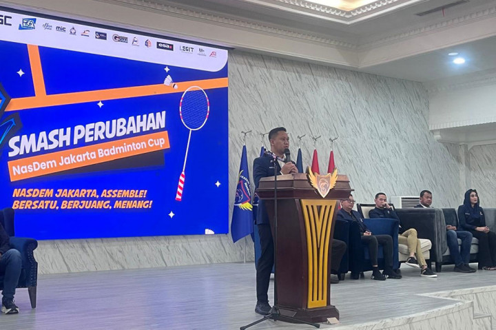 Sementara itu Ketua panitia Smash Perubahan! NasDem Jakarta Badminton Cup, Raden Gusti Arif mengatakan ini merupakan event pertama kami di olahraga. Dia berharap dengan tagline NasDem Jakarta Assemble, bersatu, berjuang, dan menang, bisa menumbuhkan kesolidan bersama antarkader NasDem se-DKI Jakarta.