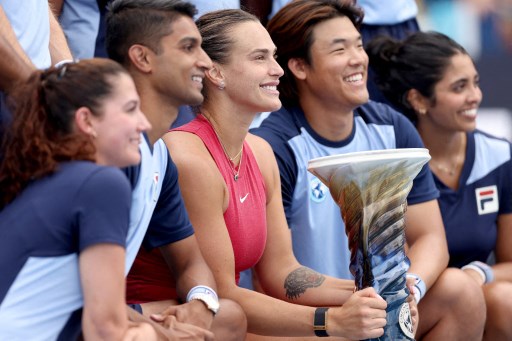 Sabalenka -- yang dikalahkan di final US Open tahun lalu -- kini mengalahkan Pegula, juara pekan lalu di Toronto, dalam lima dari tujuh pertandingan.