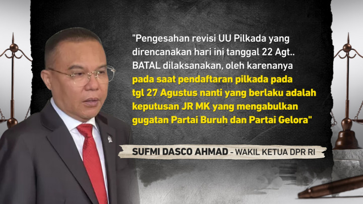 Usai Orasi, RUU Pilkada Batal Direvisi?