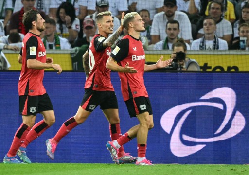 Gol Florian Wirtz pada masa perpanjangan waktu babak kedua membawa Leverkusen mengemas tiga poin penuh di kandang Monchengladbach.