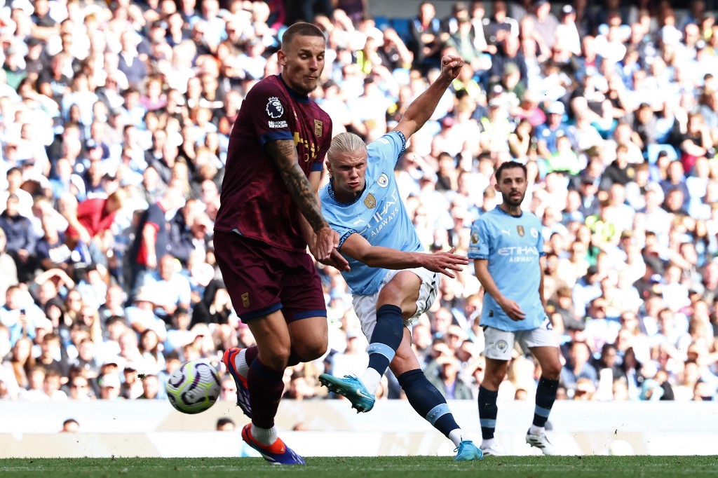 Manchester City mengamankan angka penuh ketika menjamu Ipswich Town pada lanjutan Premier League yang digelar Sabtu, 24 Agustus 2024 malam. The Sky Blues menang telak 4-1 atas The Tractor.