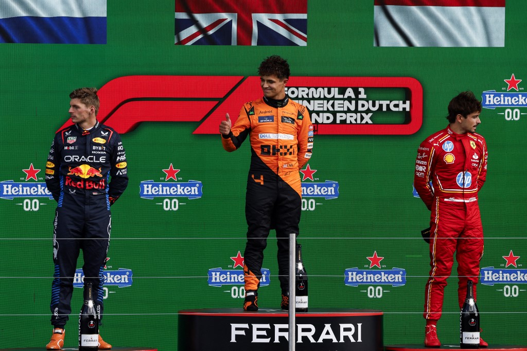 Norris menjadi yang tercepat setelah unggul 22,896 detik dari juara dunia tiga kali tersebut. Selain menyempurnakan akhir pekannya, hasil ini sekaligus mematahkan dominasi Verstappen di Zandvoort yang sudah mengoleksi tiga kemenangan balapan utama berturut-turut.