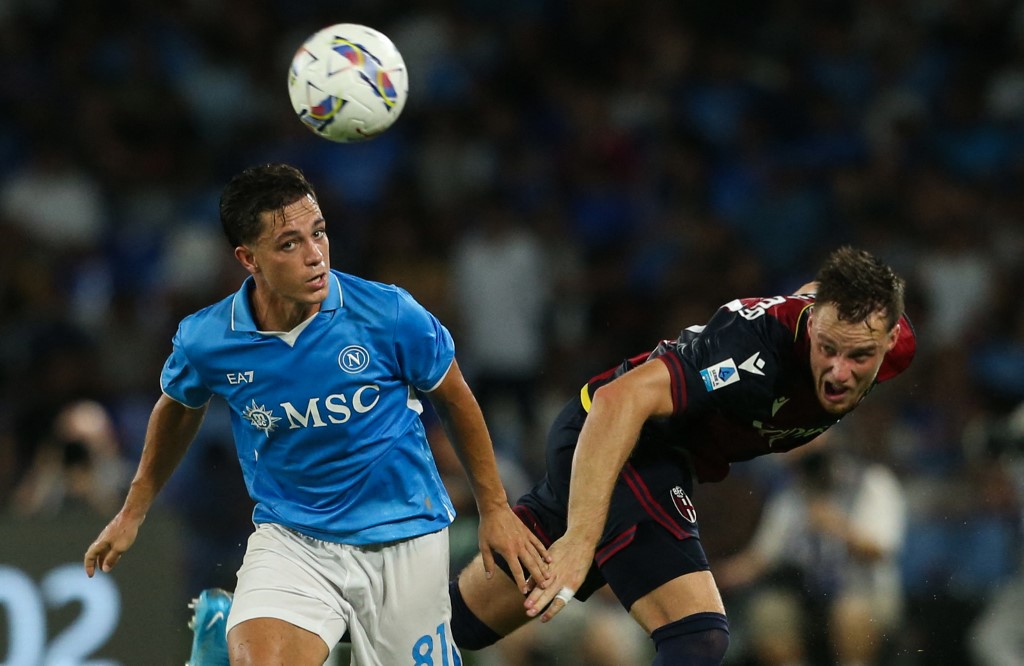 Tiga gol Napoli masing-masing dicetak oleh Giovanni Di Lorenzo, Kvicha Kvaratskhelia dan Giovanni Simeone.