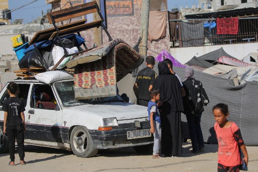 Tentara Israel pada Minggu, 25 Agustus, meminta warga Palestina untuk mengevakuasi wilayah timur Deir al-Balah di Gaza tengah yang menurut kantor tersebut merupakan rumah bagi sekitar setengah dari populasi Gaza.