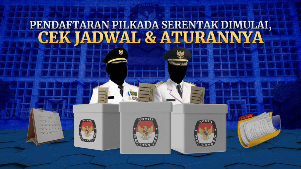 Pendaftaran Pilkada Serentak Dimulai, Cek Jadwal & Aturannya