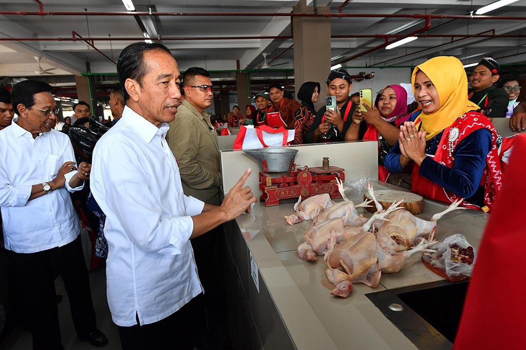Dalam sambutannya, Presiden Jokowi tidak hanya mengapresiasi revitalisasi pasar ini, tetapi juga memberikan pesan khusus kepada para pedagang.