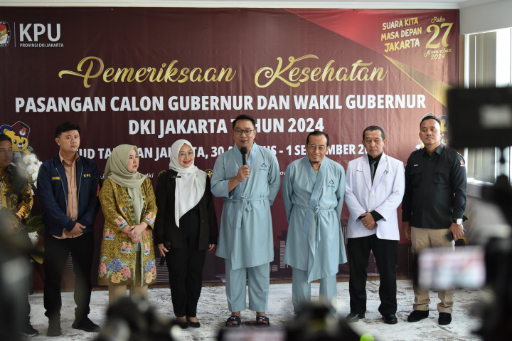 Mantan Gubernur Jawa Barat itu mengaku tidak terlalu banyak persiapan untuk menjalani tes tersebut. Dia hanya berpuasa.