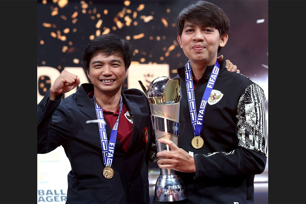 Indonesia berhasil menjuarai ajang FIFAe World Cup 2024 Football Manager pada Minggu, 1 September 2024 malam WIB.