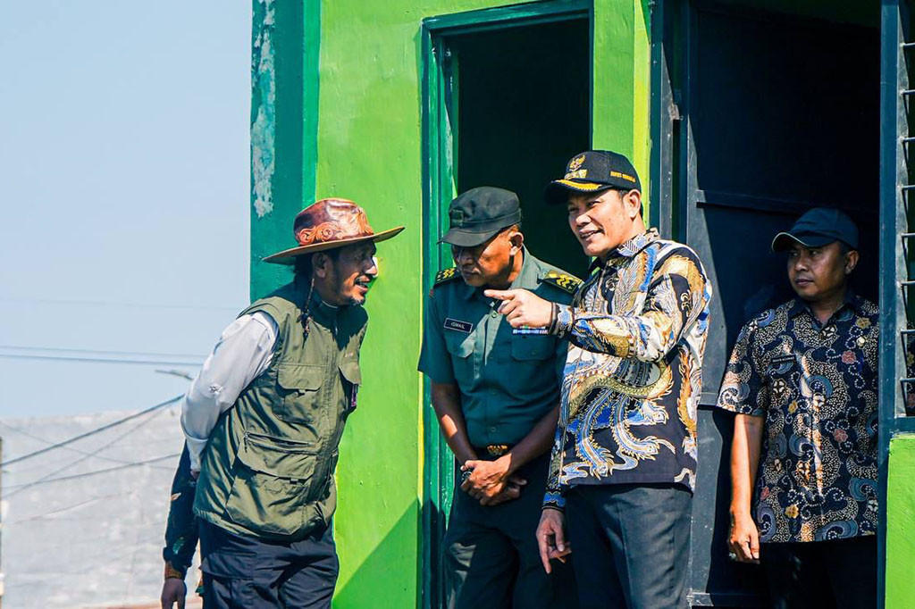 Sidak dilakukan di beberapa rumah pompa antara lain rumah pompa RT 7 Kedungbanteng dan Banjarpanji dengan kapasitas masing-masing 1.200 liter per detik. Selain itu rumah pompa stafet belakang balai Desa Banjarpanji dengan kapasitas 400 liter per detik, dan rumah pompa stafet Banjarasri dengan kapasitas 250 liter per detik. Selanjutnya rumah pompa Penatarsewu dengan kapasitas 500 liter per detik.