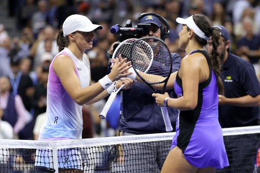 Petenis nomor satu dunia Iga Swiatek tersingkir dari US Open, setelah kalah dari Jessica Pegula di perempat final, Kamis, 5 September 2024.