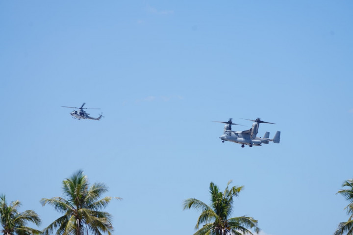 Dalam latihan puncak Operasi Amfibi pada Super Garuda Shield tahun 2024 ini melibatkan empat negara pelaku latihan yakni Indonesia yang menerjunkan pasukan Marinir TNI AL, pasukan Marinir AS (USMC), Pasukan Amphibious Rapid Deployment Brigade (ARDB) Jepang, serta pasukan militer Singapura (SAF).