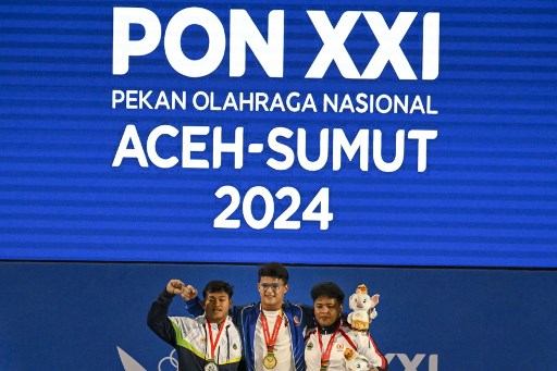 Medali perak menjadi milik lifter Jawa Barat Joko Dwi Suprianto, sedangkan medali perunggu menjadi milik lifter Jawa Tengah Mohamad Najib.
