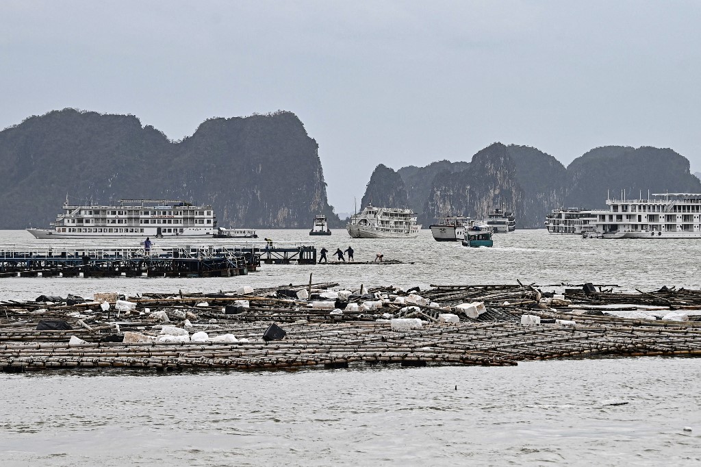 Topan super Yagi menewaskan sedikitnya empat orang setelah menerjang daratan Vietnam utara pada hari Sabtu, 7 September 2024.