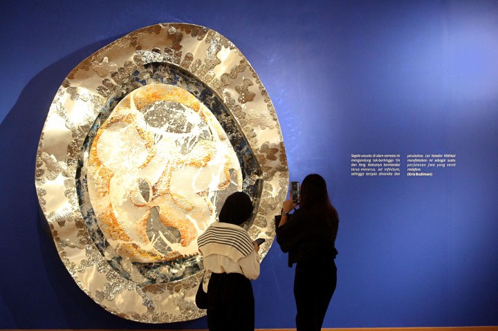 Pameran tunggal karya seni rupa Lini Natalini Widhiasi 'yang bertajuk 'Infinity Yin Yang' akan digelar di Galeri Nasional Indonesia, Jakarta Pusat, mulai 4 September 2024.