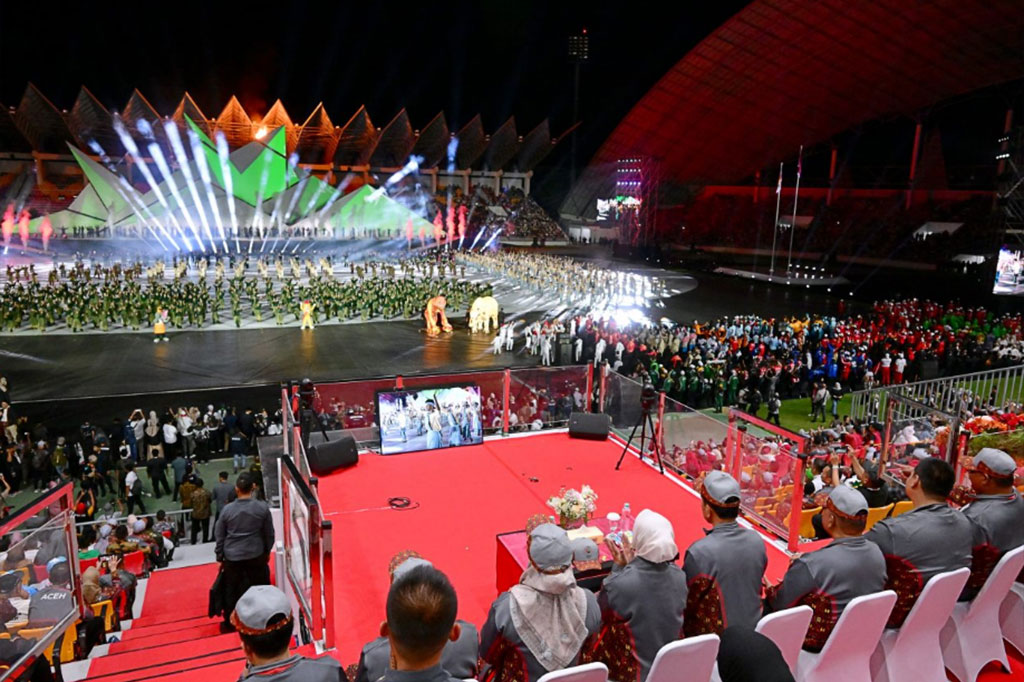 PON 2024 menandai kali pertama pentas olahraga multi-event nasional tersebut dilangsungkan di dua provinsi secara bersamaan, yakni Aceh dan Sumatera Utara.