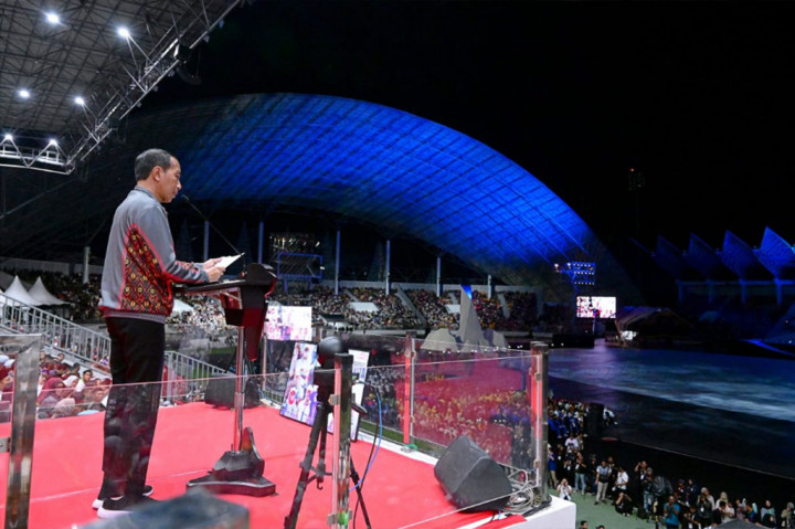 Hal itu disampaikan Presiden dalam sambutannya saat membuka Pekan Olahraga Nasional (PON) XXI Aceh-Sumatera Utara tahun 2024 di Stadion Harapan Bangsa (SHB), Lhong Raya, Banda Aceh, Senin, 9 September 2024 malam.