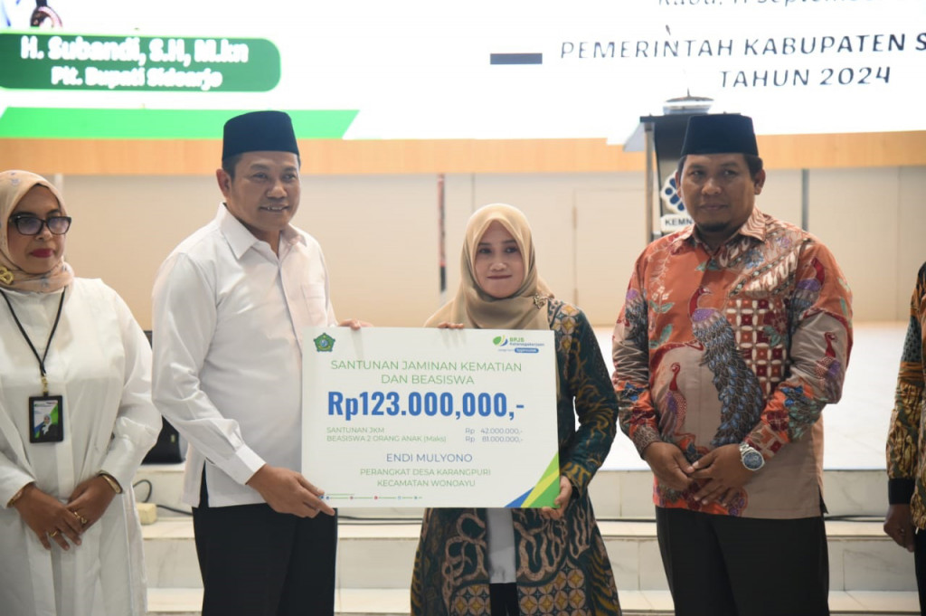 Program JKK dan JKM BPJS Ketenagakerjaan itu dilaunching Plt Bupati Sidoarjo Subandi di Aula Balai Pelatihan Vokasi dan Produktivitas/BPVP Tulangan pada Rabu, 11 September 2024 malam. Peluncuran program ini menjadi bukti nyata sinergi pemerintah daerah dengan BPJS Ketenagakerjaan. 